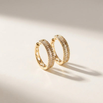 Lueur de Coogee - Diamonds Hoops