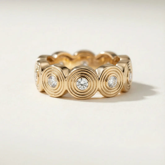 Nicole Diamond Ring - Goldie Paris Jewellery