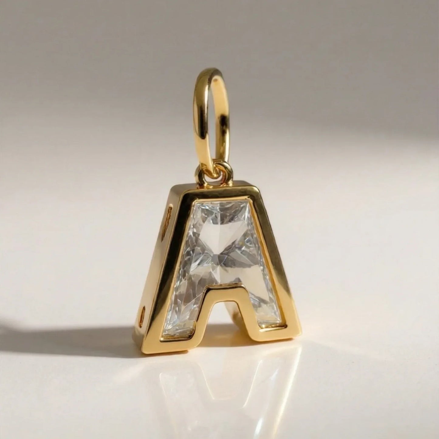 1.5ct Diamond Letter Pendant - Goldie Paris Jewellery