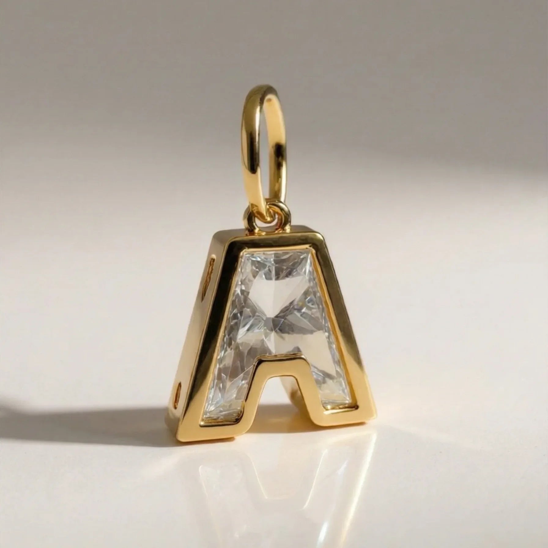 1.5ct Diamond Letter Pendant - Goldie Paris Jewellery