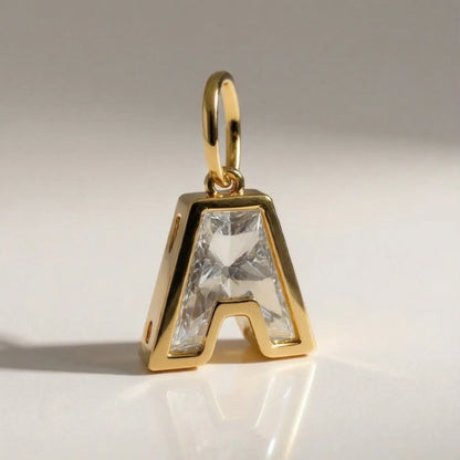 1.5ct Diamond Letter Pendant - Goldie Paris Jewellery
