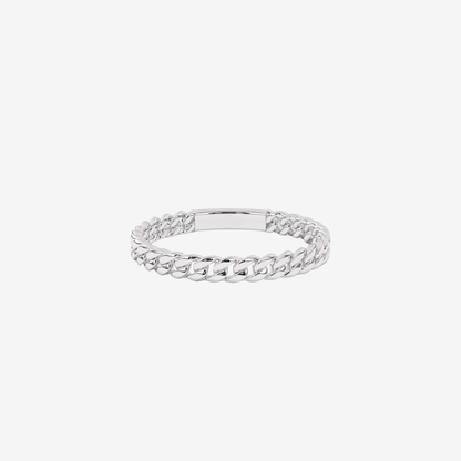 "Indie" Curb Chain Solid Gold - Goldie Paris Jewellery