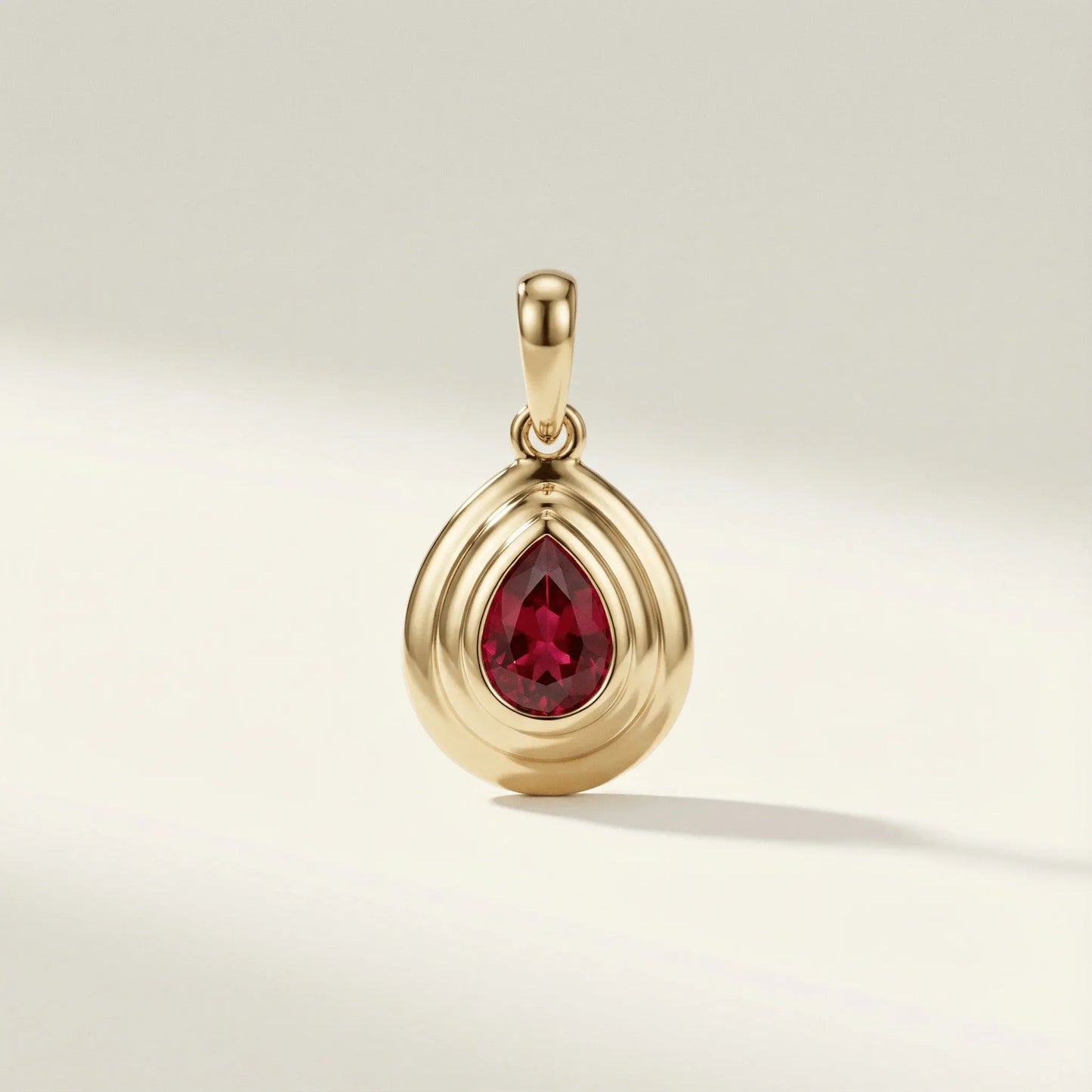 Lea Pink Tourmaline Pendant - Goldie Paris Jewellery