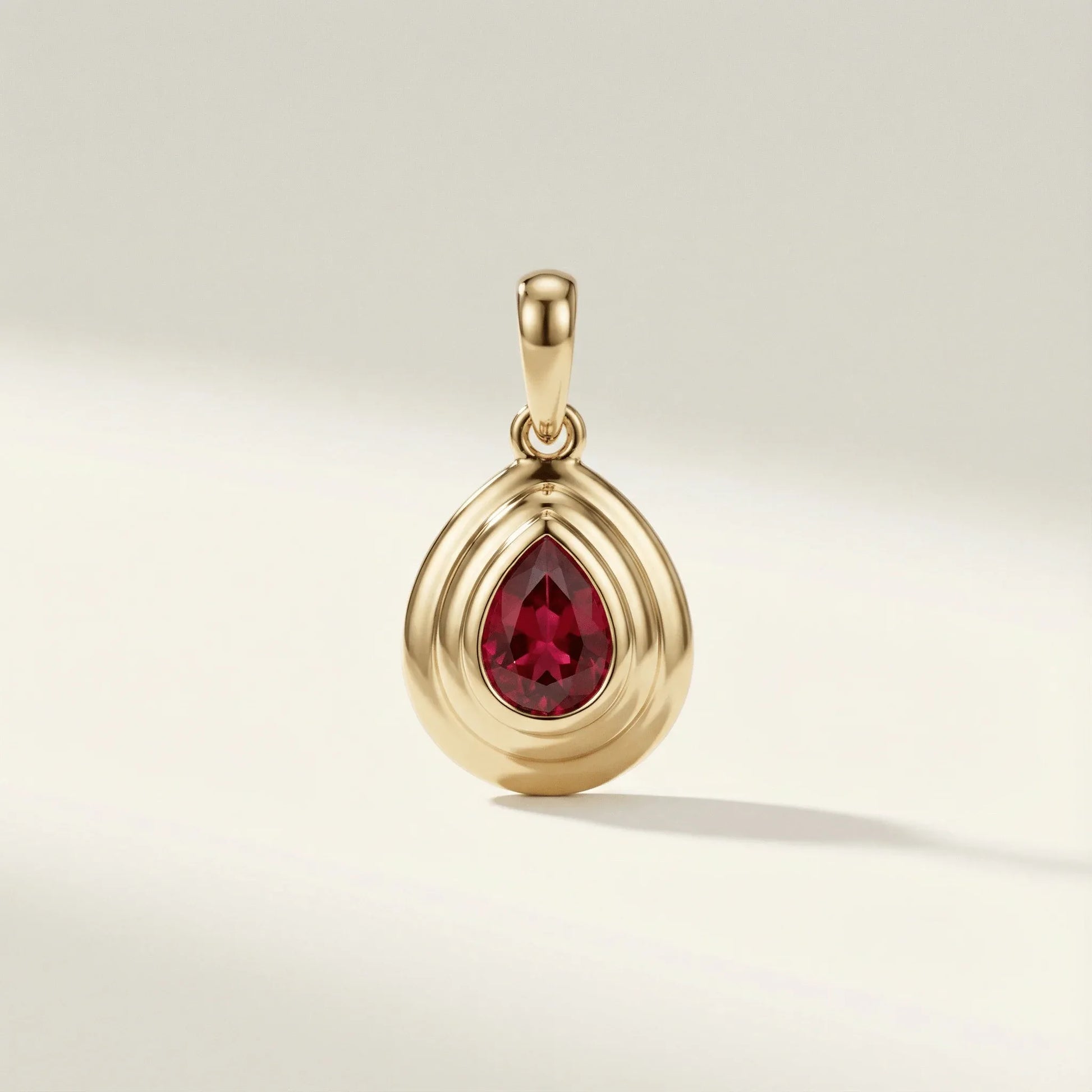 Lea Pink Tourmaline Pendant - Goldie Paris Jewellery