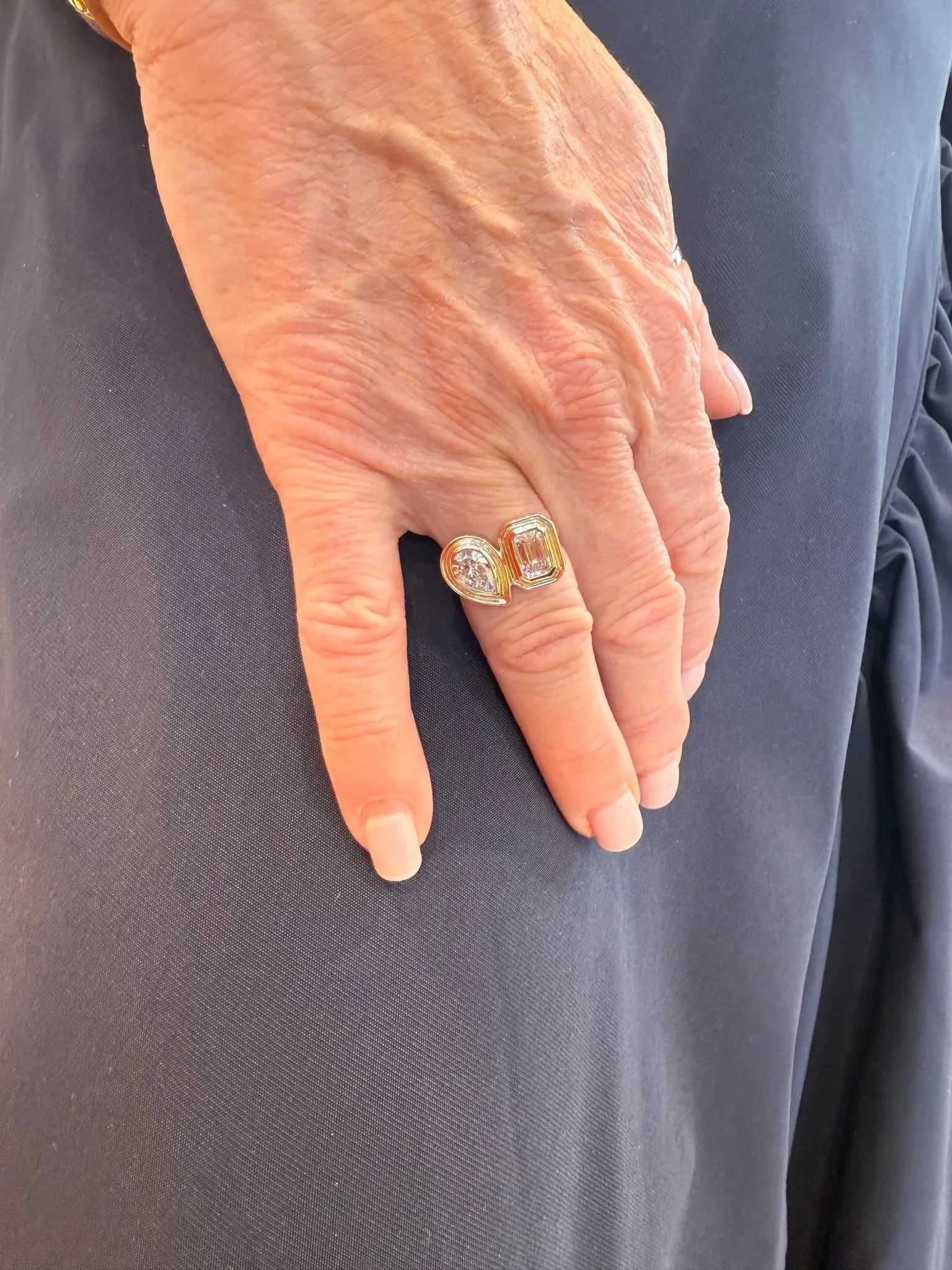 Liv Toi et Moi Diamond Ring - Goldie Paris Jewellery