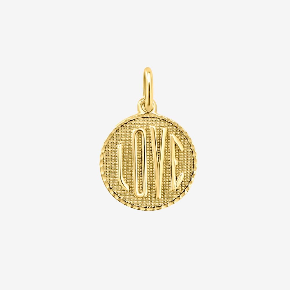 Love Pendant medallion - Goldie Paris Jewellery