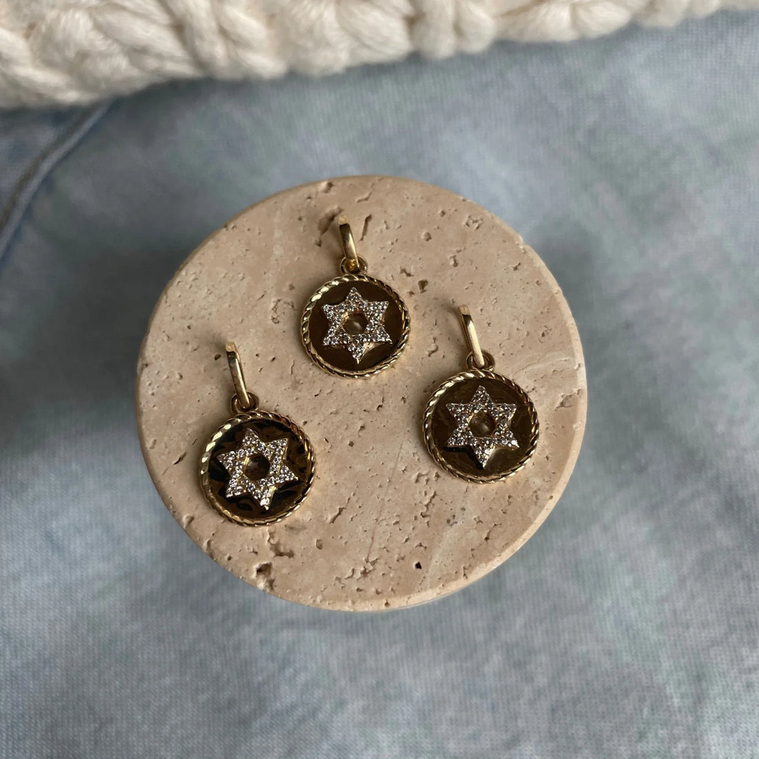 Reversible Star of David Pendant