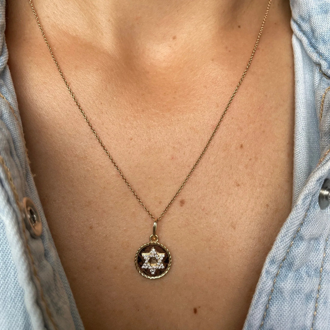 Reversible Star of David Pendant