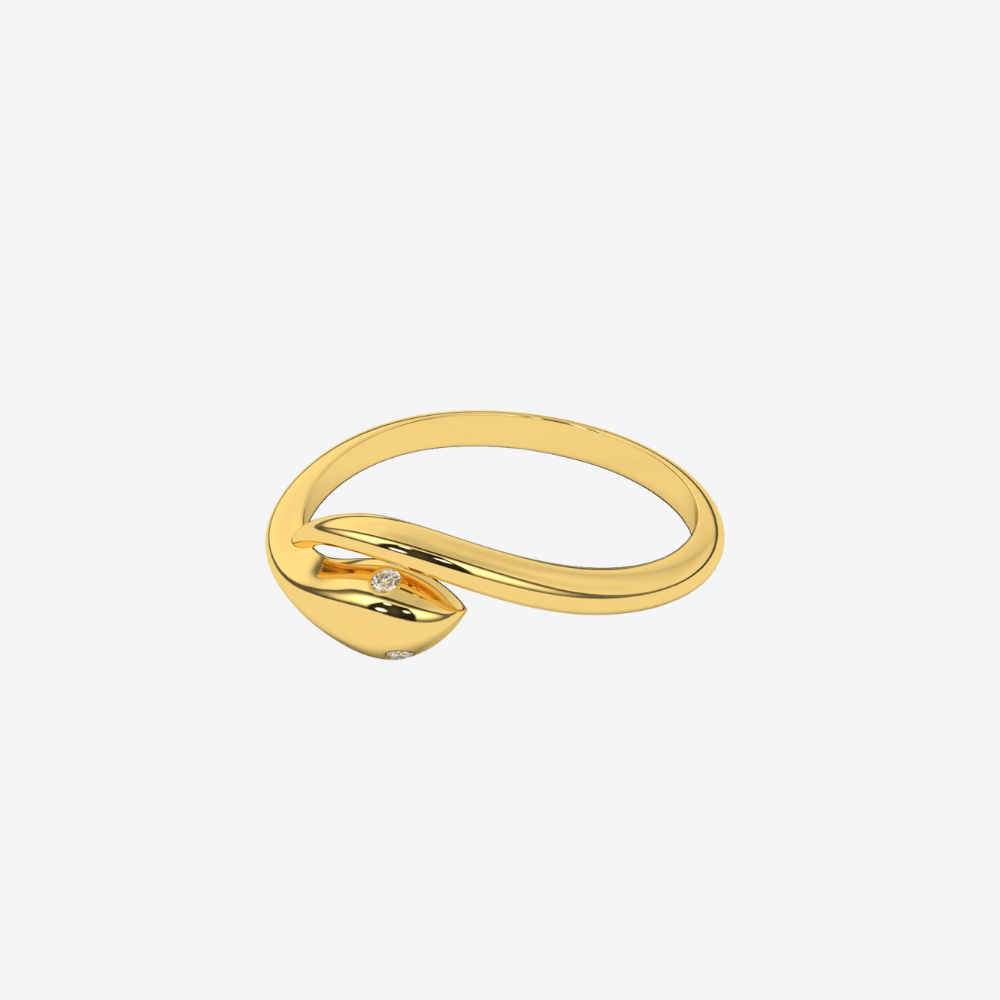 Snake Diamond Ring - Goldie Paris Jewellery