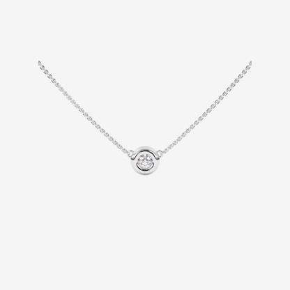 "Tilly" Bubble bezel Diamond Necklace - Goldie Paris Jewellery