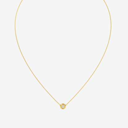 "Tilly" Bubble bezel Diamond Necklace - Goldie Paris Jewellery