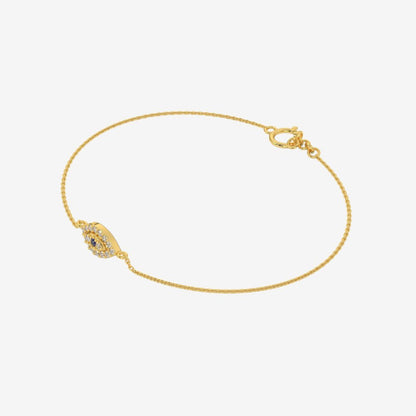 Evil Eye Diamonds Bracelet - Goldie Paris Jewellery